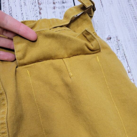 Blu Pepper Day to Day Women's Size 27 Yellow Gold Preppy Shabby Chic Mini Skirt - Picture 5 of 8